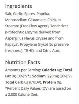 Bolner's Fiesta Texas Style Steak Seasoning, 27 Ounce